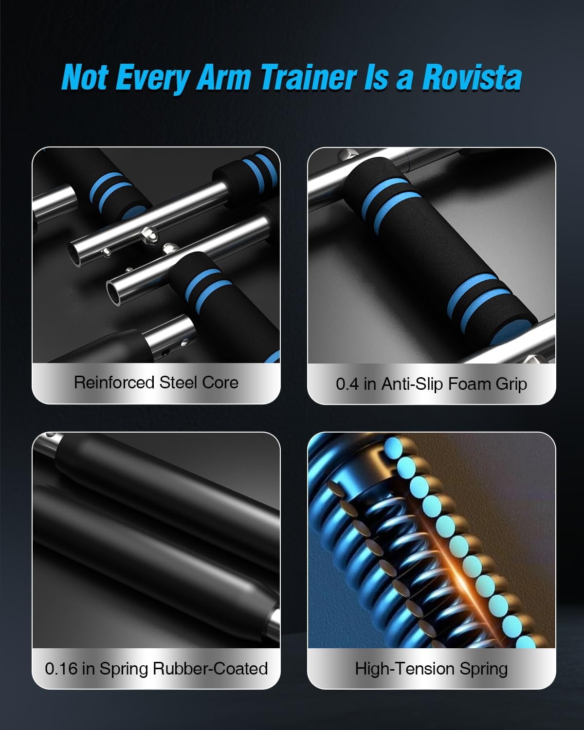 Twister Arm Trainer – 40–90Lb Adjustable Resistance Chest Workout Equipment – Portable Chest Clip Trainer and Arm Exerciser for Visible Gains and Sculpted Muscle